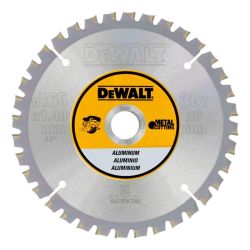 DeWalt DT1911 Aluminium Cutting Circular Saw Blade 165mm x 20mm 36T