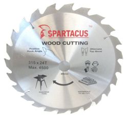 Spartacus 315 x 24T x 30mm Wood Cutting Circular Saw Blade