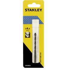 Stanley STA50045 Drill Bit, HSS-R   4.5mm Flute Length: 47 Overall Length: 80