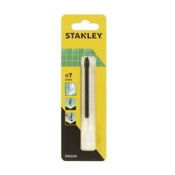 Stanley STA53249 Drill Bit, Tile & Glass 7mm Overall Length: 77
