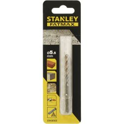 FATMAX STA58503 Stanley FatMax Concrete    5.5mm  Flute Lgth 45mm /  Overall Lgth 85mm