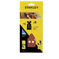 Stanley STA31457 MULTI SANDER Sheets, Quick Fit 240g