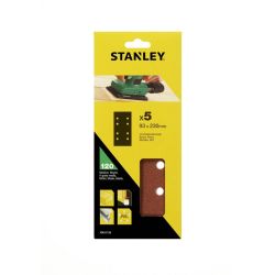 Stanley STA31128 THIRD SHEET Punched Bosch 5x 120g 93x2