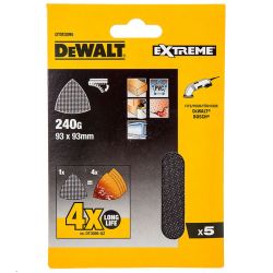Dewalt DTM3095 Multi Tool Detail Sanding Sheet 240 Grit 5 Pack
