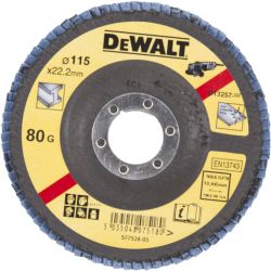 Dewalt DT3257 115mm x 80 Grit Flap Disc