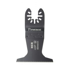 Spartacus Multi Tool Plunge Cut Blade 65mm x 42mm Wood & Plastic Cutting Fish Tail Packaged Single