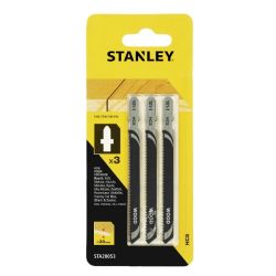 Stanley STA20053 Jigsaw Blade,T shank, Fine,HCS,General P