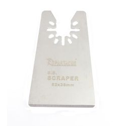 Spartacus  Multi Tool S.S Flexible Straight Scraper Blade 52mm Grout Glue Paint