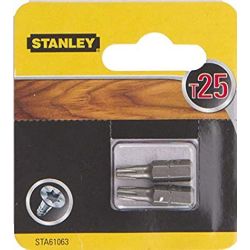 Stanley STA61063 BIT SCDR T25 x 25mm x2