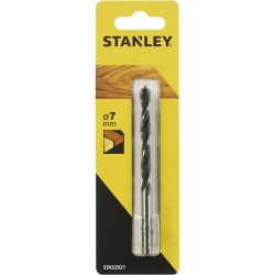 Stanley STA52021 Drill Bit, Bradpoint 7mm Flute Length: 72 Overall Length: 110