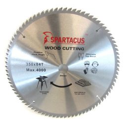 Spartacus 350 x 84T x 30mm Wood Cutting Circular Saw Blade