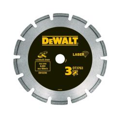 DeWalt DT3763 230mm Hard Concrete/Granite Laser Welded Diamond Cutting Disc