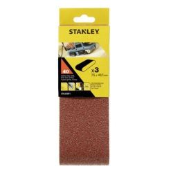 Stanley STA33451 SANDING BELTS - 100 x 610 80g