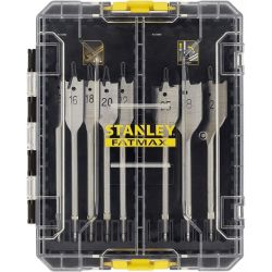 Stanley STA88556 8pce Flatwood Drill Bit Set