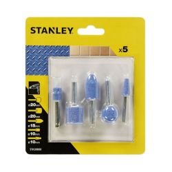 Stanley STA30000 Mounted Stone 5pce 6mm Shank