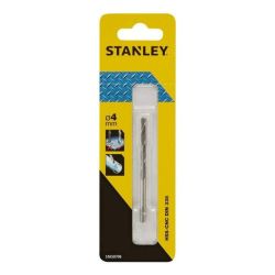Stanley STA50706 Drill Bit HSS-CNC  4mm    Flute Length: 43 Overall Length: 75