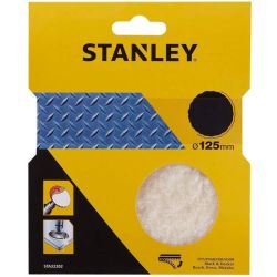 Stanley STA32202 Wool Polishing Bonnet, 125mm