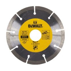 DeWalt DT3711 125mm x 22.5mm 5" High Performance Segmented Universal Diamond Cutting Disc
