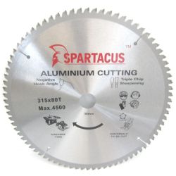 Spartacus 315 x 80T x 30mm Aluminium Cutting Circular Saw Blade