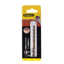 Stanley STA53013 Masonry Hex Shank  5mm Flute Length: 50 Overall Length: 101.6