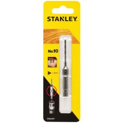 Stanley STA62507 Pilot bit + #10 countersink Flute Length: 38 Overall Length: 73