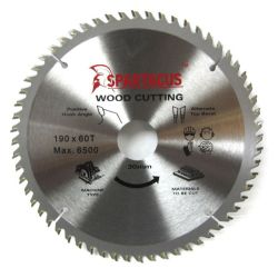 Spartacus 190 x 60T x 30mm Wood Cutting Circular Saw Blade