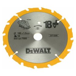 DeWalt DT1208 Trim Saw Blade 165mm x 20mm x 16 Tooth