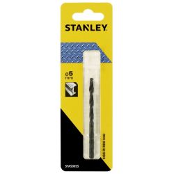 Stanley STA50055 Drill Bit, HSS-R   5mm Flute Length: 52 Overall Length: 86