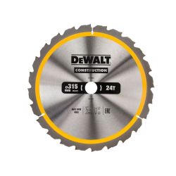 DEWALT Construction Circular Saw Blade 315 x 30mm 24T
