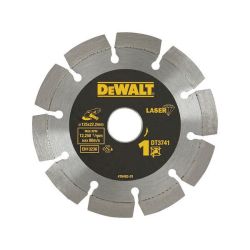 DeWalt DT3741 125mm Building Mats/Concrete Laser-Welded Diamond Cutting Disc