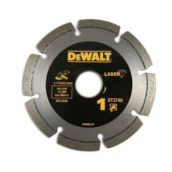 DeWalt DT3740 115mm x 22.2mm Laser Welded Mortar Rake Diamond Cutting Disc