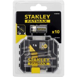 Stanley STA88566 10 Pce Impact Mixed TX 50mm with ring magnet
