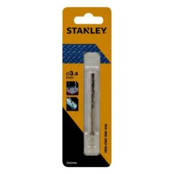 Stanley STA50704 Drill Bit HSS-CNC  3.5mm    Flute Length: 39 Overall Length: 70