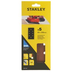 Stanley STA31163 THIRD SHEET Punched B&D 5x 240g 93x23